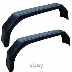 Trailer Twin Axle Tandem Mudguard Wing Fender For 13 Wheels 58 x 7 Pair