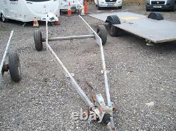 Trailer chassis project. Single axle braked