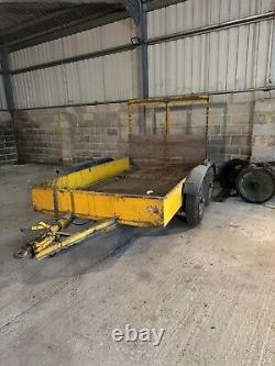 Trailer twin axle