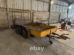 Trailer twin axle