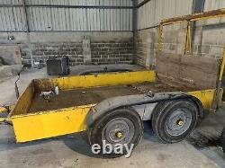 Trailer twin axle