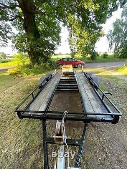 Trailers & components car transporter trailer twin axle Braked Knott-Bremsent