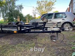 Trailers & components car transporter trailer twin axle Braked Knott-Bremsent