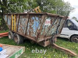 Twin Axle 14 Ton Farm Dump Tipper Trailer