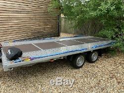 Twin Axle 16.5 x 7 foot Flatbed Trailer 3000kg