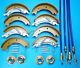 Twin Axle 200x50 Knott Trailer Brake Shoes & Cable Kit For Tt2515 Ifor Williams