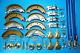 Twin Axle 200x50 Trailer Brake Shoe & Cable Kit For Knott Gd84gta Ifor Williams