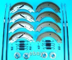 Twin Axle 250x40 Brake Shoe Cable Kit for 3,500kg BV106G IFOR WILLIAMS Trailer