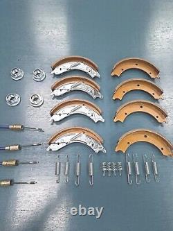 Twin Axle 250x40 Brake Shoe Cable Kit for 3,500kg TT3017 IFOR WILLIAMS Trailer