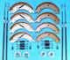 Twin Axle 250x40 Brake Shoe Cable Kit For Eventa L 3,500kg Ifor Williams Trailer