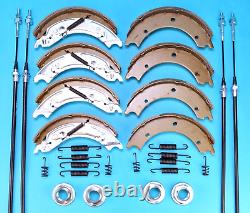 Twin Axle 250x40 Brake Shoe Cable Kit for LM85G HD 3,500kg IFOR WILLIAMS Trailer