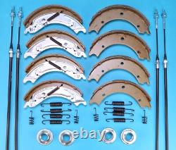 Twin Axle 250x40 Trailer Brake Shoe & Cable Kit for GD106G 3500kg IFOR WILLIAMS