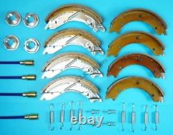Twin Axle 250x40 Trailer Brake Shoe Cable Kit for Ifor Williams 3.5T TA510G 10