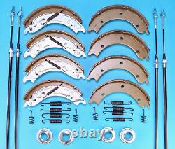 Twin Axle 250x40 Trailer Brake Shoe & Cable Kit for LM125G 3500kg IFOR WILLIAMS