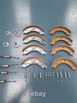 Twin Axle 250x40 Trailer Brake Shoe & Cable Kit for LM125G 3500kg IFOR WILLIAMS