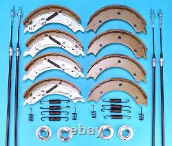 Twin Axle 250x40 Trailer Brake Shoe & Cable Kit for LM167G IFOR WILLIAMS 3,500kg