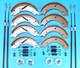 Twin Axle 250x40 Trailer Brake Shoe & Cable Kit For Lm186g Ifor Williams 3,500kg