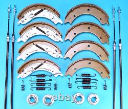 Twin Axle 250x40 Trailer Brake Shoe & Cable Kit for LM186G IFOR WILLIAMS 3,500kg
