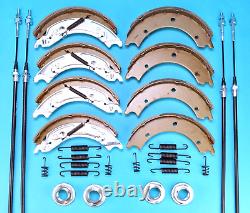 Twin Axle 250x40 Trailer Brake Shoe & Cable Kit for LM187G IFOR WILLIAMS 3,500kg