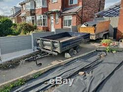 Twin Axle Aluminium Bodied Dropside Trailer