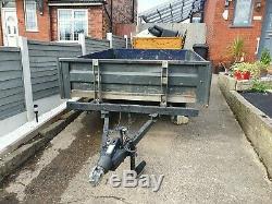 Twin Axle Aluminium Bodied Dropside Trailer