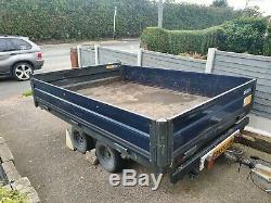 Twin Axle Aluminium Bodied Dropside Trailer