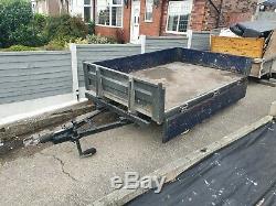 Twin Axle Aluminium Bodied Dropside Trailer