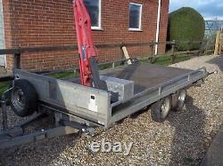 Twin Axle Bateson 2000kg Plant Trailer With Ramps