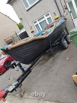 Twin Axle Boat Trailer And Hull