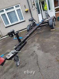 Twin Axle Boat Trailer And Hull