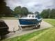 Twin Axle Boat Trailer, Heavy Duty, Includes Colvic Fisher 20 Fishing Boat