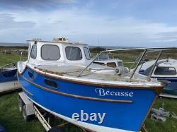 Twin Axle Boat Trailer, heavy duty, Includes Colvic Fisher 20 fishing boat