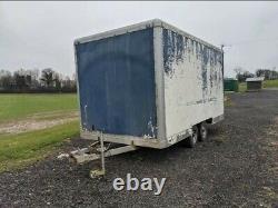 Twin Axle Box Trailer