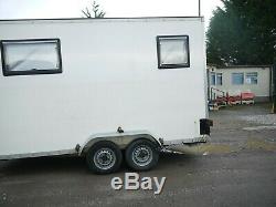 Twin Axle Box Trailer 13 X 6