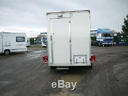 Twin Axle Box Trailer 13 X 6