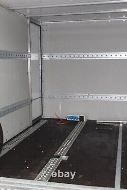 Twin Axle Box Trailer. Perfect for removals, race-conversion