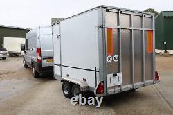 Twin Axle Box Trailer. Perfect for removals, race-conversion