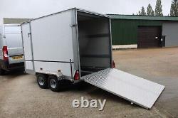 Twin Axle Box Trailer. Perfect for removals, race-conversion