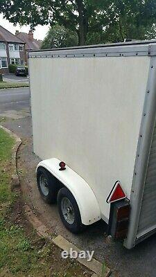 Twin Axle Box Trailer Tow-A-Van Water Tight 10ft x 4ft Good condition