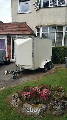 Twin Axle Box Trailer Tow-A-Van Water Tight 10ft x 4ft Great condition