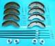 Twin Axle Brake Shoe & Long Life Cable Kit For Brian James Connect Trailers