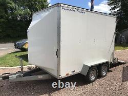 Twin Axle Braked Box Trailer