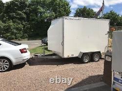 Twin Axle Braked Box Trailer