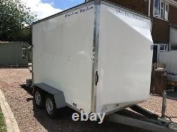 Twin Axle Braked Box Trailer