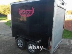 Twin Axle Braked Box Trailer