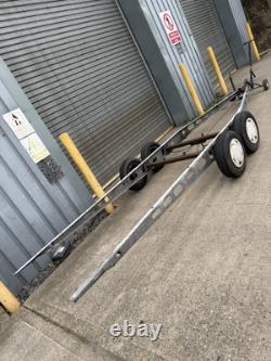 Twin Axle Braked Trailer Chassis Tiny Home, Glamping Shepards Hut Project