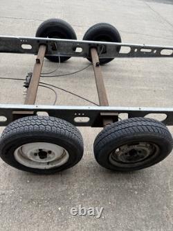 Twin Axle Braked Trailer Chassis Tiny Home, Glamping Shepards Hut Project
