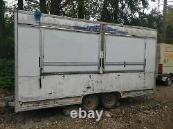 Twin Axle Burger Van Trailer Project