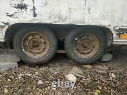 Twin Axle Burger Van Trailer Project