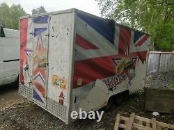 Twin Axle Burger Van Trailer Project